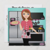 Votre présence est demandée Invitation (Devant / Derrière)