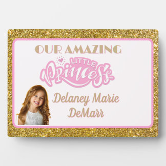 Votre Princesse ! Plaque de table fun photo
