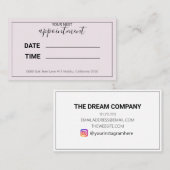 Votre prochain rendez-vous Pastel Purple (Devant / Derrière)