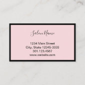 Votre prochain rendez-vous Salon de beauté rose pâ (Dos)