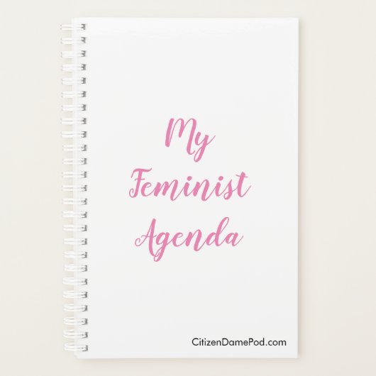 Votre programme féministe littéral (Devant)