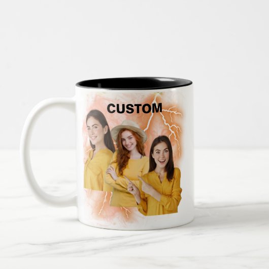 Votre Propre Bootleg Vintage Retro Mug idées cadea (Gauche)