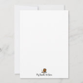 Votre propre carte de Noël (Dos)
