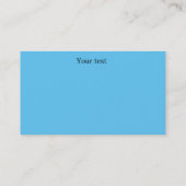 Votre propre carte de visite de beauté (Dos)