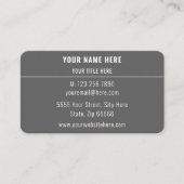 Votre propre Carte de visite de conception Choisis (Devant)