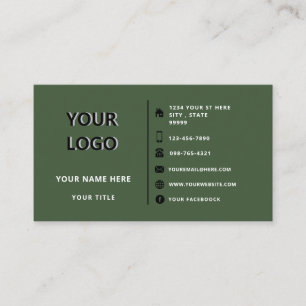 Votre propre Carte de visite promotionnel de conce