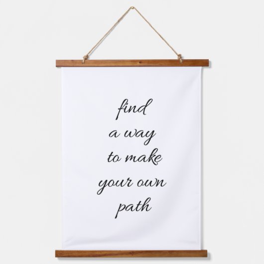 Votre propre chemin de bois tapissé tapisserie mur (Recto)