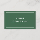 Votre propre conception Carte de visite personnali (Dos)