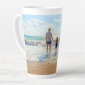 Votre propre conception Photo Latte Mug personnali (Angle gauche)