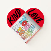 VOTRE PROPRE DESSIN SUR Cahier à reliure spirale (Dos)