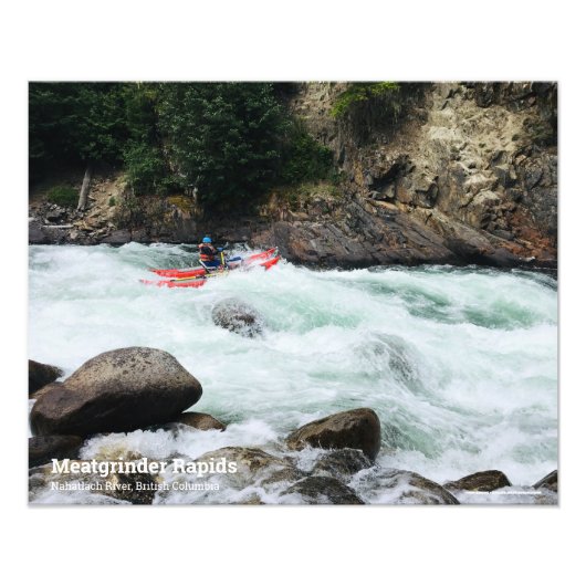 Votre Propre Photo De Rafting De Rivière Avec Lége (Devant)