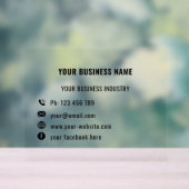 Votre propre signature acrylique de conception d'e (Neutre)