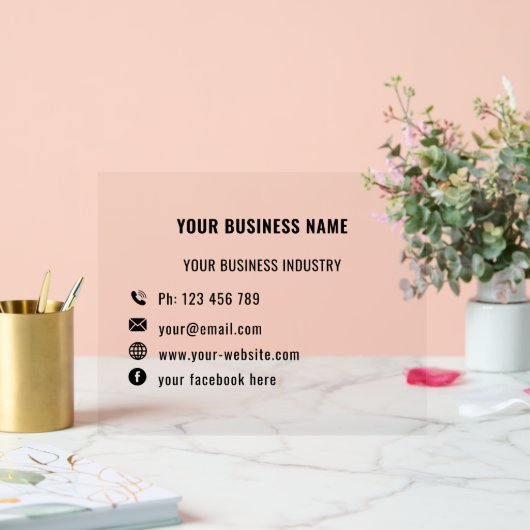 Votre propre signature acrylique de conception d'e (Mariage)