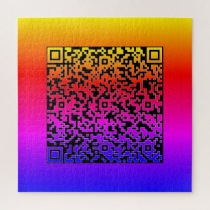 Votre QR Code Scan Info Funny Puzzle cadeau