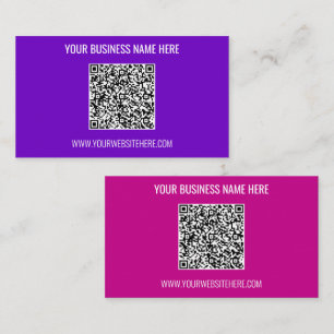Votre QR Code Scan Info Name Site Web Carte de vis