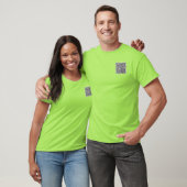 Votre QR Code Scan Info Nom Site Web T-Shirt Cadea (Unisexe)