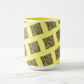 Votre QR Code Scan Info Votre Funky Mug Couleur pe (Centre)