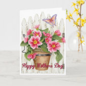 Votre quotidien spécial - carte du jour de mère (Fleur jaune)