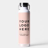 Votre site de logo d'entreprise Bouteille d'eau pe