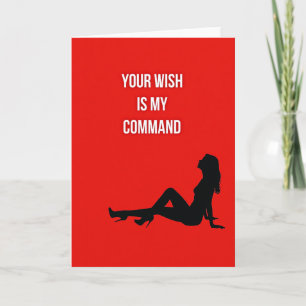 Votre souhait, ma carte de commande chaude
