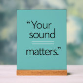 Votre Sound Matters, option 2 (Neutre)