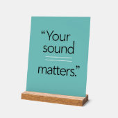 Votre Sound Matters, option 2 (Angle)