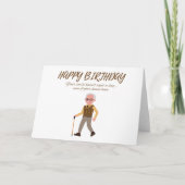 Votre sourire n'a pas vieilli de carte d'anniversa (Devant)