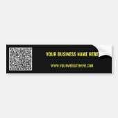 Votre Sticker de pare-chocs professionnel de code (Devant)