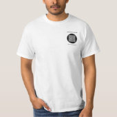 Votre T-Shirt d'affaires QR Code Scan et texte per (Devant)
