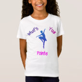 Votre T-shirt de danse Pointe (Devant)