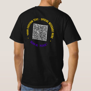 Votre T-shirt QR Code Scan Info et votre T-shirt t
