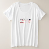 votre t-shirt queen (Design devant)