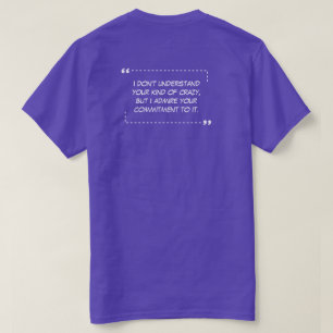 Votre T-Shirt Violet Fou