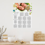 Votre tableau de placement de table Fleur Arboresc (Cuisine)