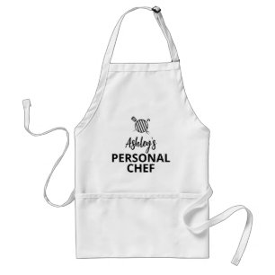 Votre tablier de grill personnalisé 'Chef Personne