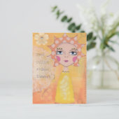 Votre talent brille par carte postale (Debout devant)