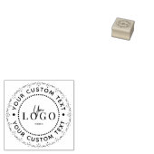 Votre tampon en caoutchouc à logo personnalisé (Tamponné)