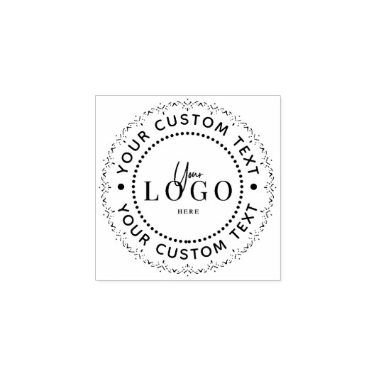 Votre tampon en caoutchouc à logo personnalisé (Impression)