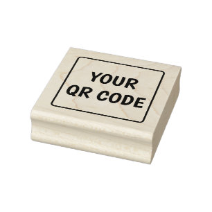 Votre tampon en caoutchouc de code QR