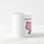 Votre tasse rose nommée de classique de porc de (Centre)