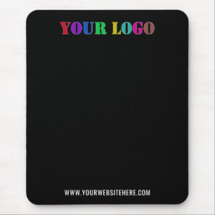 Votre texte de logo Info Tapis de souris promotion