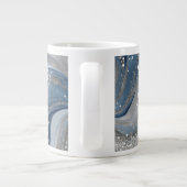 Votre texte ici Jumbo Mug Custom Text Mug (Dos)