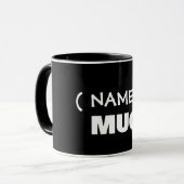 Votre texte ici, tasse personnalisable (Devant gauche)