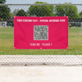 Votre texte personnalisé pour bannière de fête ave (En situation)