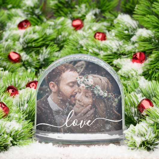 Votre Texte Simple Script Moderne 2 Photo (Noël)