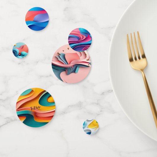 Votre texte sur les confettis (Groupe)