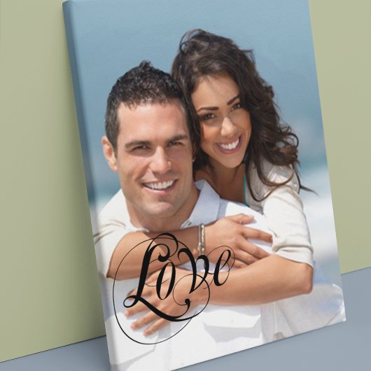 Votre toile photo enrobée