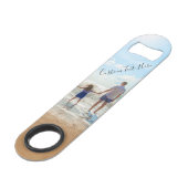 Votre touche de barre de photos avec nom de texte  (Dos Angle)