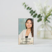 Votre traducteur de photos Carte de visite (Debout devant)