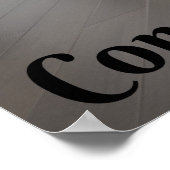 "Votre Vie" Affiche itation Poster Positif (Coin)